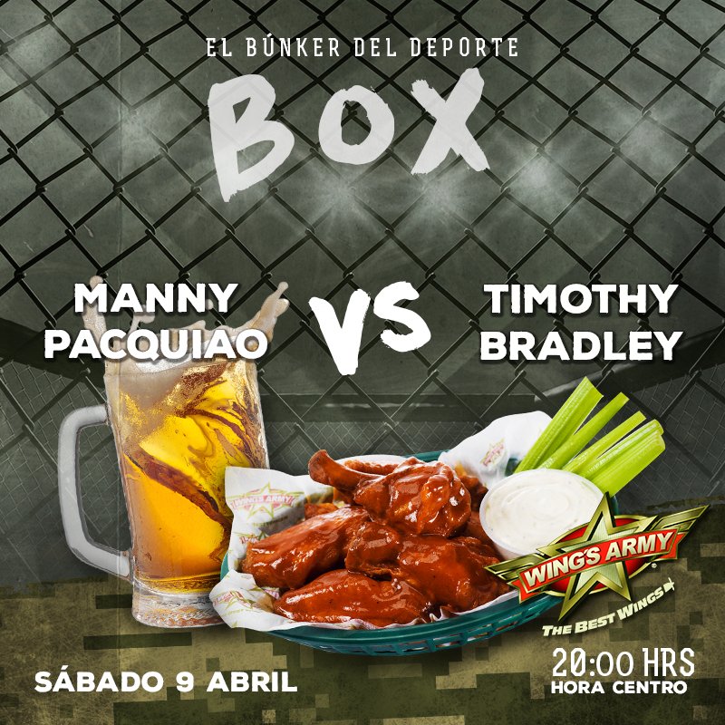 WA_tapachula's tweet photo. Si tu mamá siempre decía: "ustedes no entienden más que a golpes" te gustará ver a Manny Pacquiao vs Timothy Bradley https://t.co/M41ptP0WP4