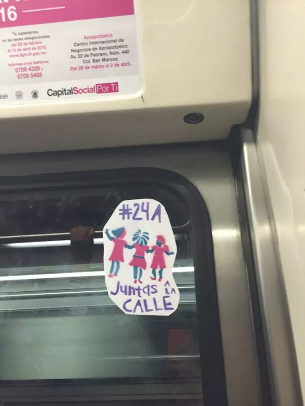 LasHijasdeV's tweet photo. #24A #juntasalacalle #contralasviolenciasmachistas #rexiste https://t.co/uRqjRoBcv3