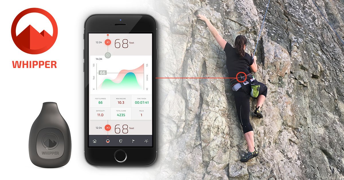 RemiC05's tweet photo. Now on @ComingSoon_Tech | @TakeTheWhipper – A Smart Climbing Sensor and Personal Coach. https://t.co/jzRlLP86OA https://t.co/AoYMhOsVY5