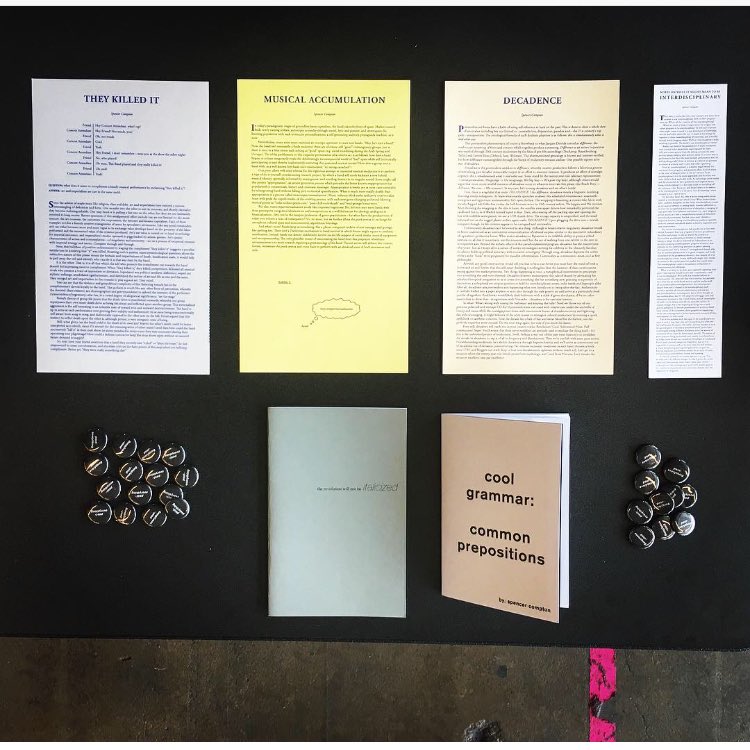 spencercompton's tweet photo. I'm tabling some words at #PMFVII this weekend come say hi https://t.co/wG4pIKuKXP