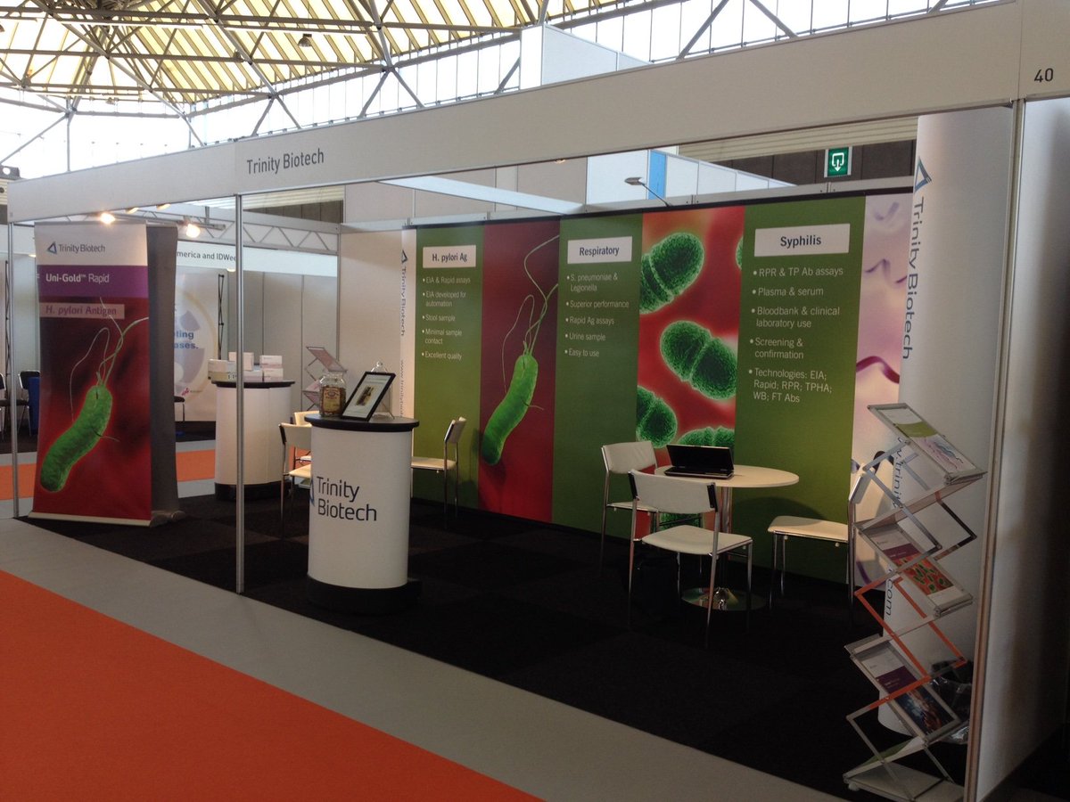 All set for <a href="/ESCMID/">ESCMID</a> 2016! What an opening ceremony that was! Drop by our booth no. 38! #Amsterdam #ECCMID2016