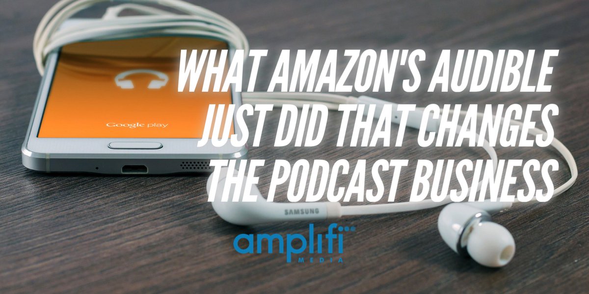 sjgoldstein's tweet photo. Amazon's Audible just announced hundreds of podcasts and it could be a game changer https://t.co/iMuxUxnmAS https://t.co/pxqlgmTkrL