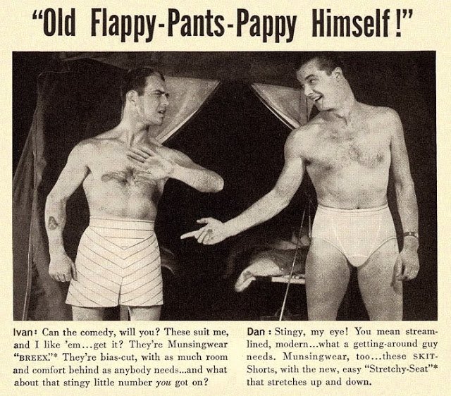 pourmecoffee's tweet image. Let's all try to call someone this today. Thanks.

"Vintage Men’s Underwear Ads" vintag.es/2016/04/13-mos…)