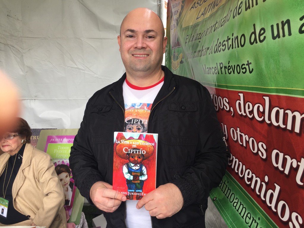 agustinduranLA's tweet photo. @RandyErtll presenta su novela Cipitío hoy y mañana de 10 am - 5 pm en #Librosfest16 #Booksfest @hoylosangeles https://t.co/LK1XOmQk9v