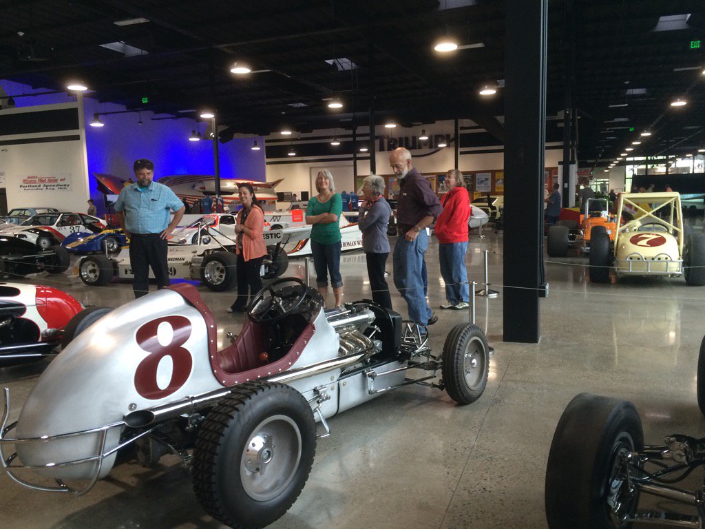 Great automotive invention training with Ed Sobey at World of Speed, hosted by OregonASK!