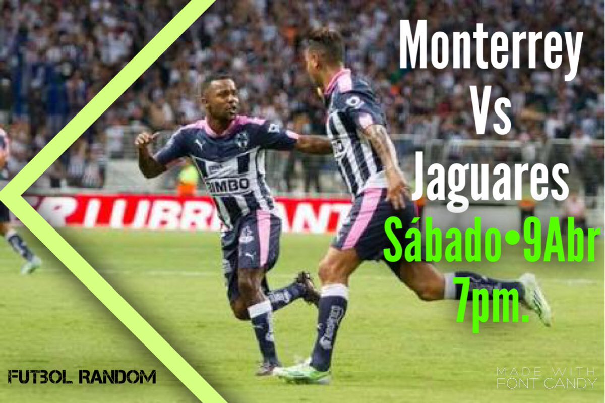 AlgoRandomMTY's tweet photo. #SabadoDeGanarSeguidores y de #Futbol, hoy estaremos transmitiendo #Monterrey Vs #Jaguares pregunta por las promos! https://t.co/ke9YsNS9GE