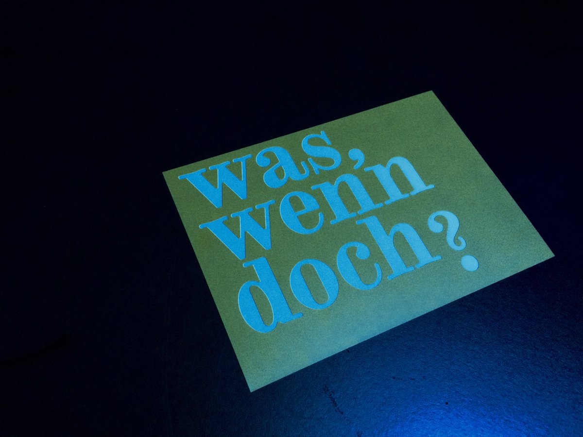 fuzzylogical's tweet photo. viel gelacht, aber auch eine wichtige frage mitgenommen:#waswenndoch.. danke @bodowartke https://t.co/CHRrV8cHhu