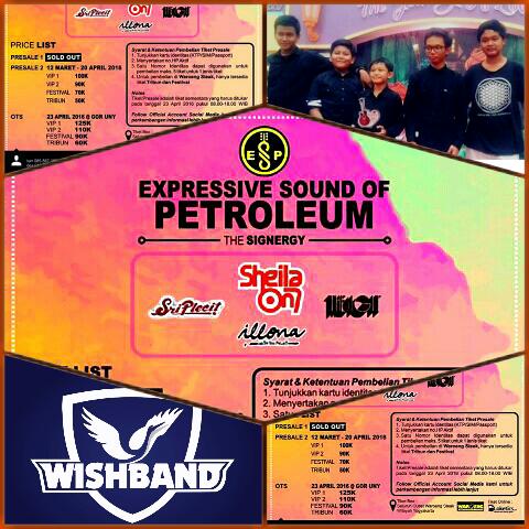 Tmn2 dkung wishband sbg band fvrit di ESPBAND COMPPTN dg cr like IG ary.akbar (gitar wishband) yg ada gamb ini.mksh