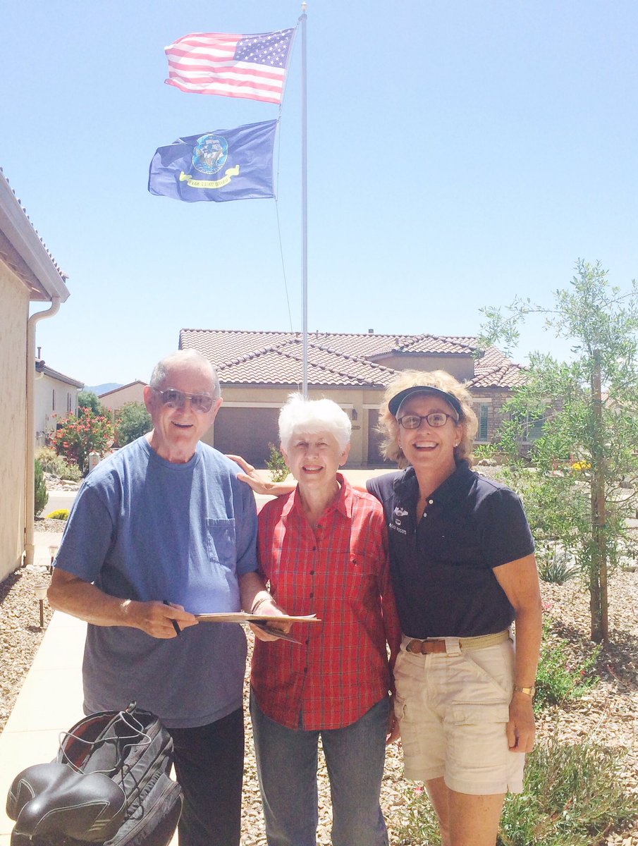 WendyRogersAZ's tweet photo. It's a breezy @USNavy day in SaddleBrooke Ranch #OracleAZ #AZ01 https://t.co/7ht6Dd44Rj