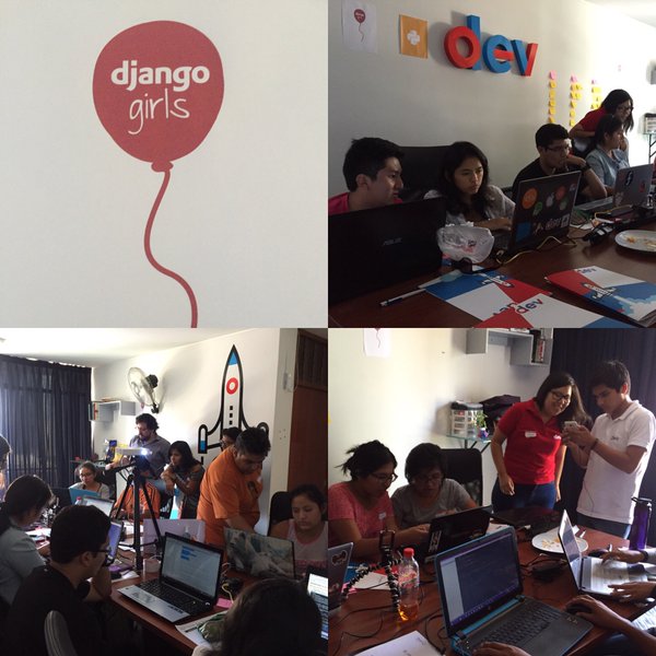 GDG_Ica's tweet photo. Hoy es el primer #DjangoGirls y lo realizan en @devacademyla @ Ica
Mucha Suerte. https://t.co/o37UDpUIWp
