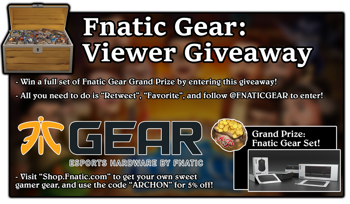 Amaz's tweet photo. Retweet, Favorite, and follow @FNATICGEAR to possibly win a full set of Gear! Watch https://t.co/3XDRoJ7OyM now =) https://t.co/IbtJAl2Lvp