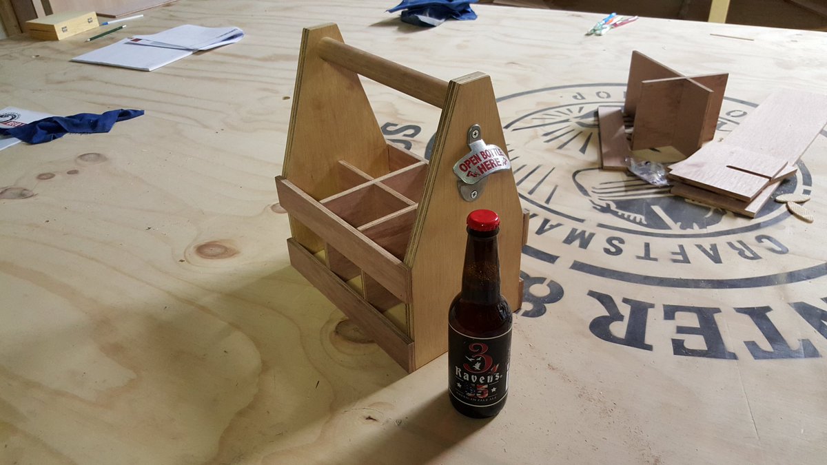 splintercallous's tweet image. Ran another 'insider' session yesterday with our friends making bike stands and beer caddies. #workingwithyourhands