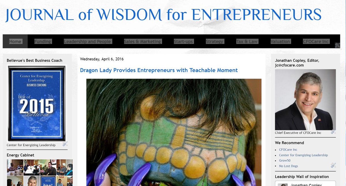 Energizing1's tweet photo. All-new Journal of Wisdom for Entrepreneurs
http://cfocare.blogspot,com #grow50 #energycabinet #entrepreneurs https://t.co/Q6ecQ1otda