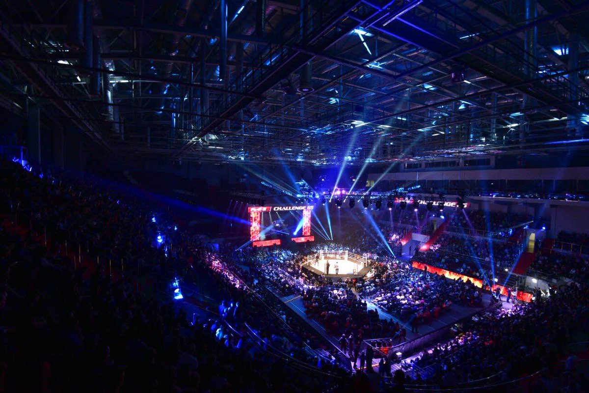 M1GlobalNews's tweet photo. #M1Challenge65 arena view! Thanks for being with us today, dear fans! #MMA #Fighting #M1Global #Arena #Fans #Crowd https://t.co/CASL9MwbKD