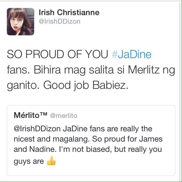 lionwolfeu's tweet photo. JaDines are known for being supportive, respectful and kind.
Let's stay that way, please?

#JaDineAdventureSpecial https://t.co/fAj67cdddC