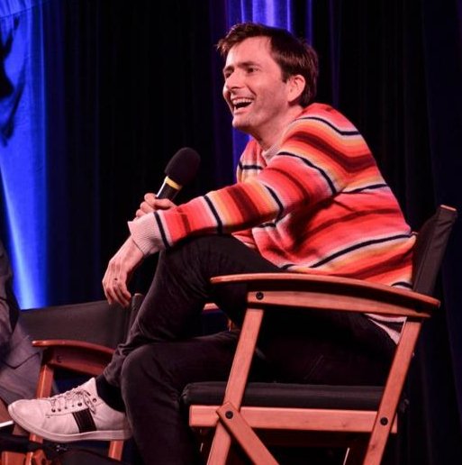 David Tennant at his panel at Wizard World Madison - Saturday 9th April 2016