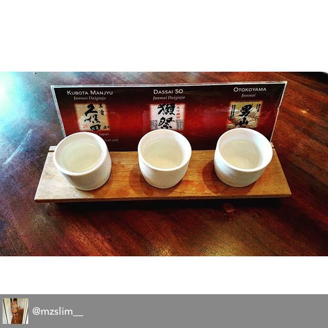Shokudo's tweet photo. Have fun at KawaiiKon, thanks for the tag @mzslim__ enjoy your premium sake sampler! https://t.co/w9OVo6dtPB