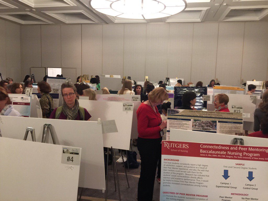 CathyCatrambone's tweet photo. #NERCDC16 poster session featuring advances in #nursing education research @STTI @STTIPub @BethTigges https://t.co/Igab1iOTjU