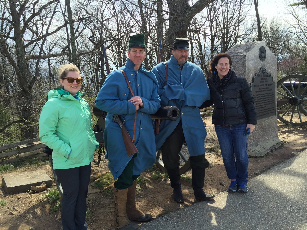 gjholloway's tweet photo. Lookin sharp with Union sharp shooters at Little Round Top. #hartdc2016 https://t.co/y3oRhxM69A