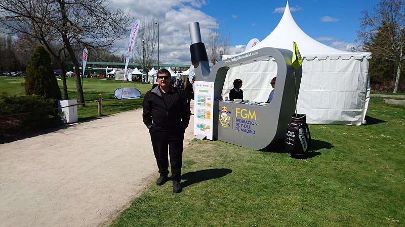 fmorere's tweet photo. Excelente jornada en #MGE16 @feriamadridgolf apoyada por @Fedgolfmadrid @PGASpain entre otros. Hasta el Domingo 10. https://t.co/NMzrPsSQof