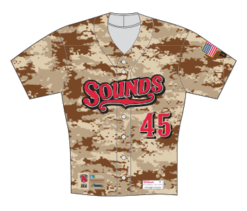 OnyxFoods's tweet photo. RT  The Sounds proudly wear camo today (2PM) for Military Sunday presented by @PiedmontNG @Tennessee811 &amp; @WSMV https://t.co/KYCvAY59Jh