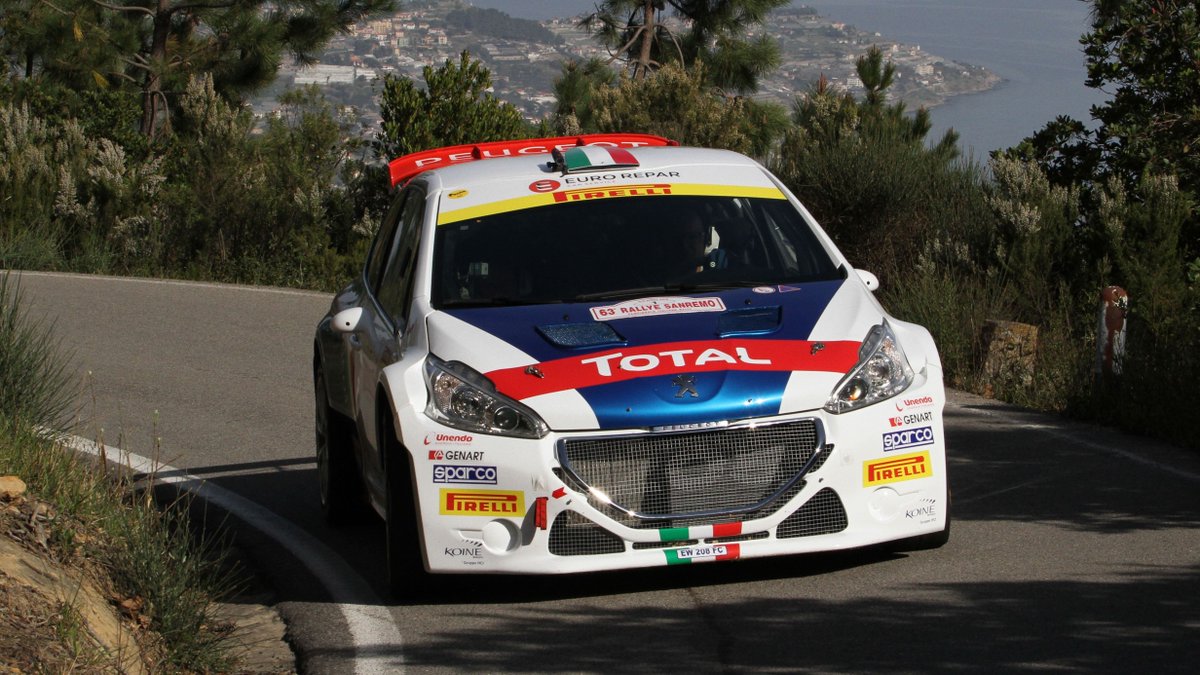 quattroruote's tweet photo. Il #rally di #Sanremo, 2^ gara dell'#ItalianoRally 2016, si chiude con la tripletta #Peugeot
https://t.co/UoXVZBxiQB https://t.co/DDI6HYPBoB