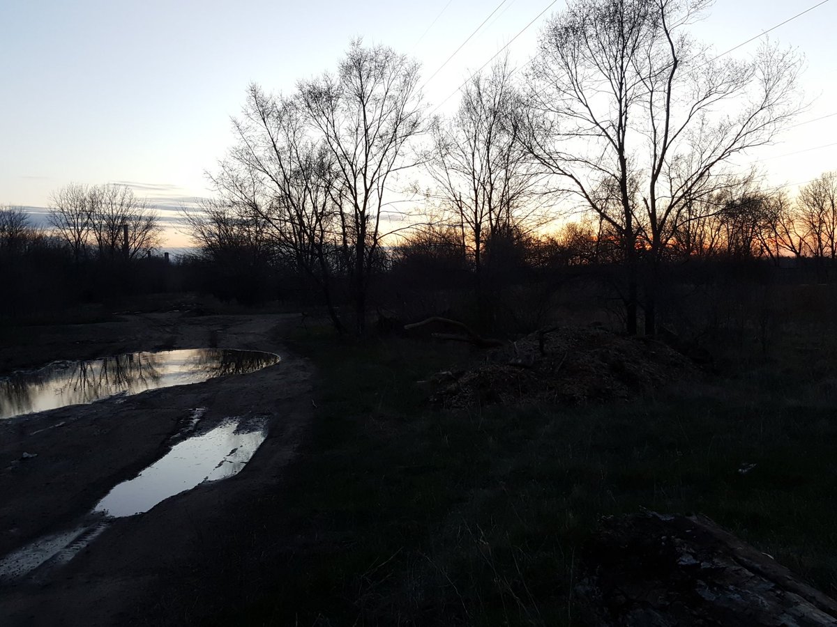 barrybreffle's tweet photo. @rcmckill @jennylorenz Sunset on the fat bike https://t.co/XshEjRHm3F