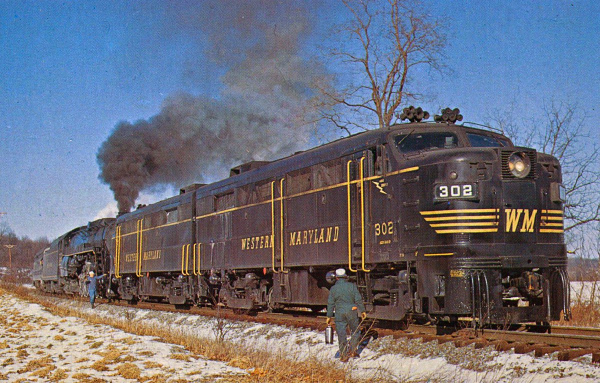 American Railscom On Twitter Western Maryland Fa 2s And