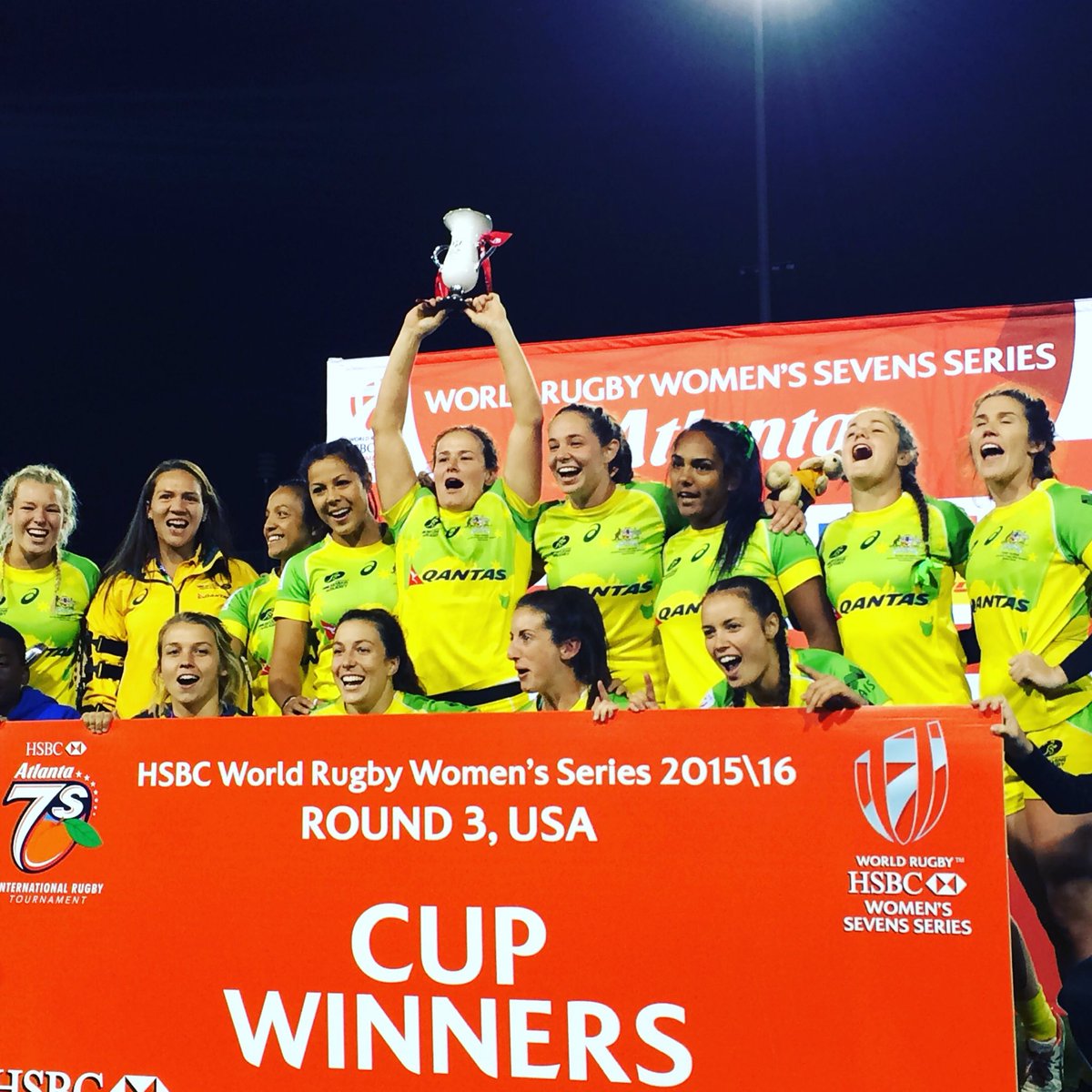 Your #Atlanta7s Cup winners...AUSTRALIA!