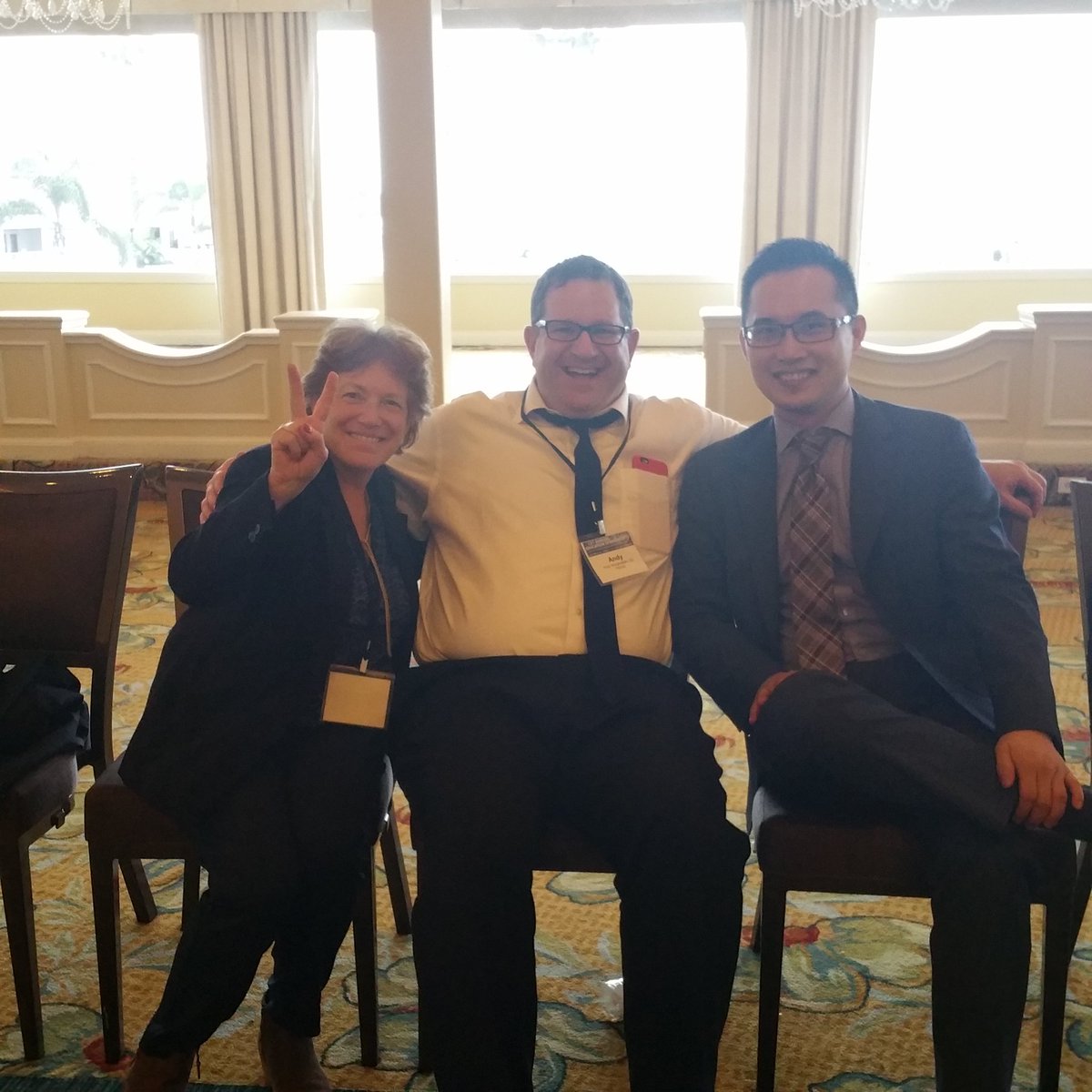 TracySSwartz256's tweet photo. OCCRS board members at our annual symposium. Dr. Seligson, Morgenstern, and Chang. #OCCRS https://t.co/4eRm0zB4Rn