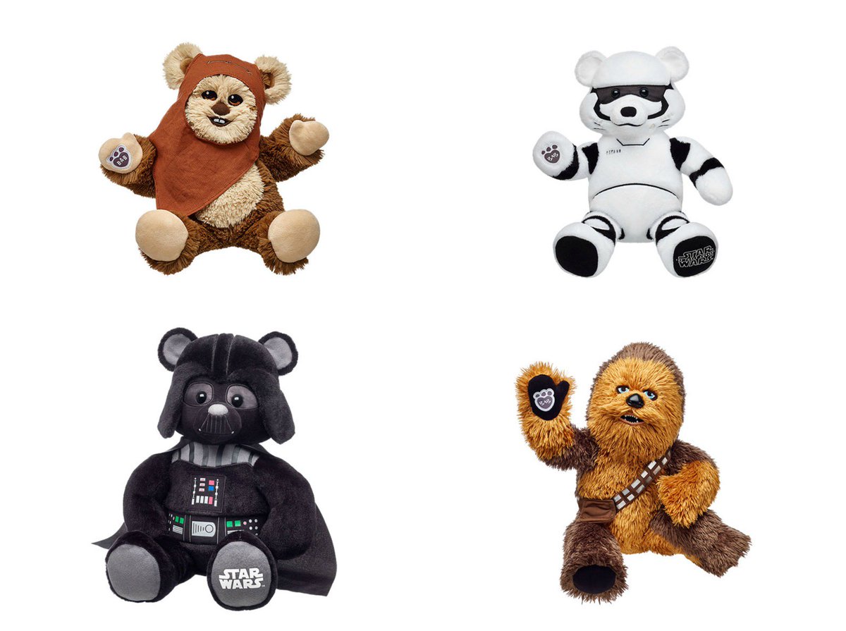 star wars teddy bear characters