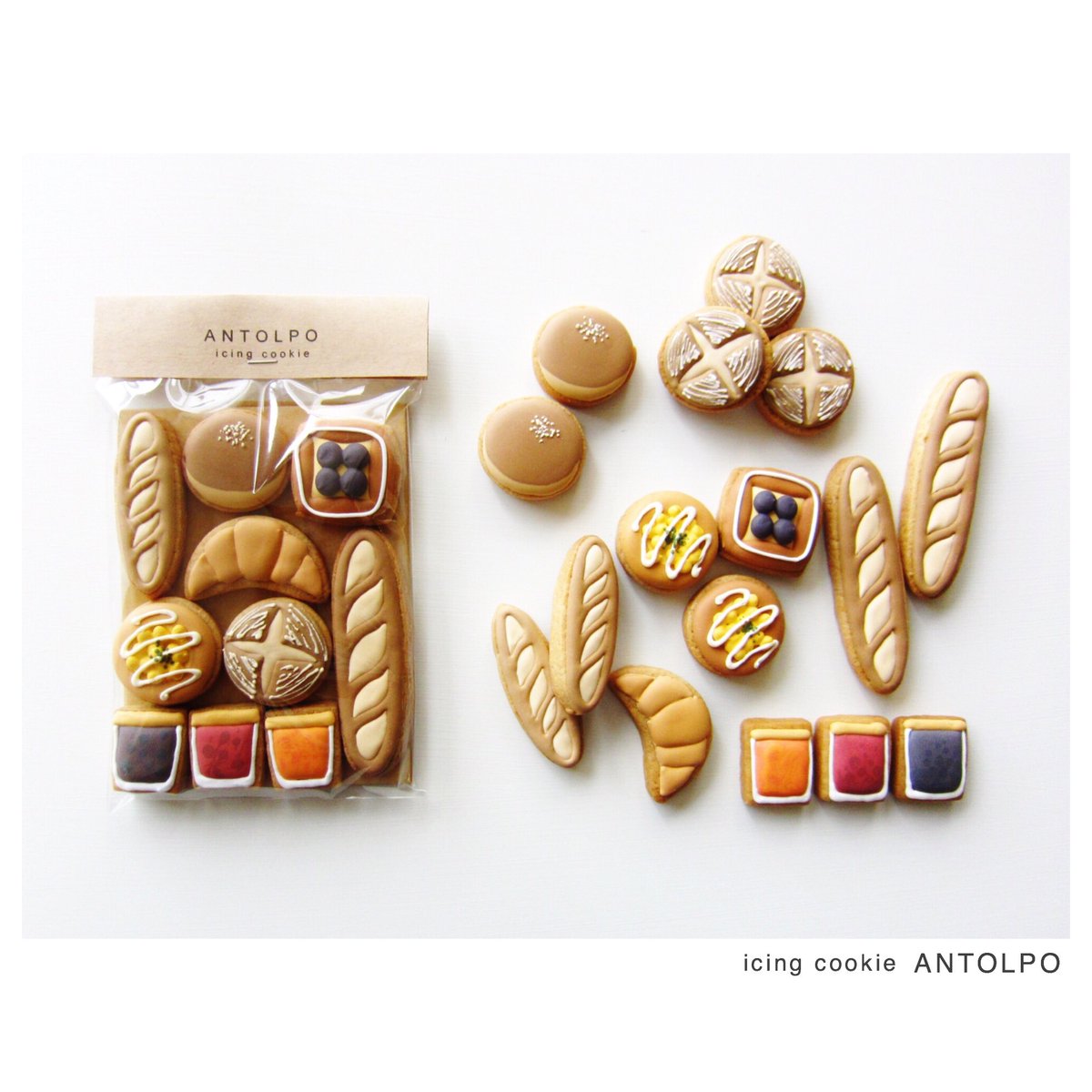 Antolpo Icing Cookie パンセット アイシングクッキー T Co Qtpbbak8df