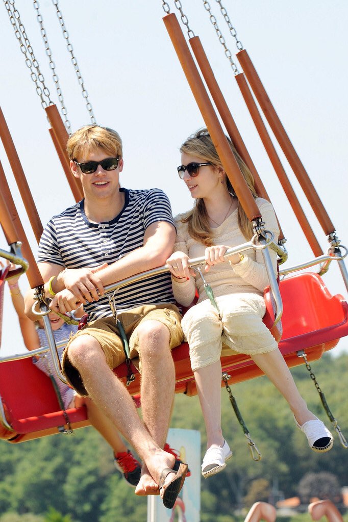 famouzcouples's tweet photo. Emma Roberts and Chord Overstreet https://t.co/lWrMzbSsz6