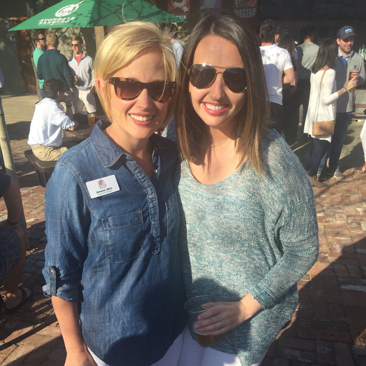 AmmieAkin's tweet photo. Great job, Junior Board!  #rwr16 = great success!  Rollin in the Hay playing now @AvondaleBrewing https://t.co/GVr1baAIEO
