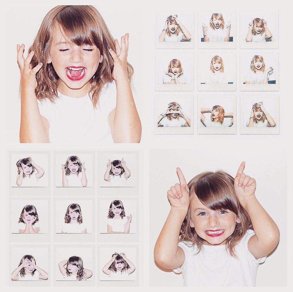 1dloveharry16's tweet photo. Saraかわいい💭💗
Taylorに憧れて沢山真似してて
可愛すぎ😍 https://t.co/IIYiCybD79