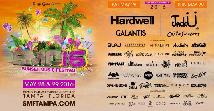 sunsetotr's tweet photo. We want to send YOU &amp; a friend to #SMF16 on us! Give us a follow/RT for your chance to win ✌🏼️ free passes #SMFFam https://t.co/jAGQJgQtWC