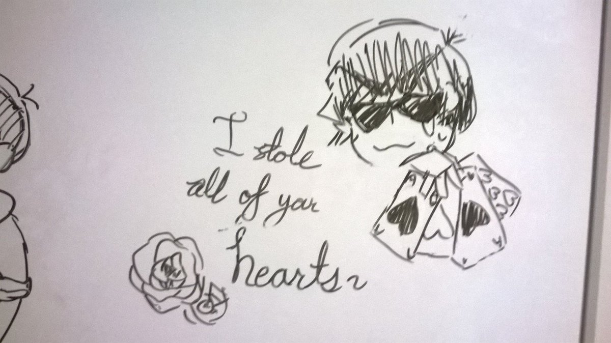 whiteboard karamatsu 