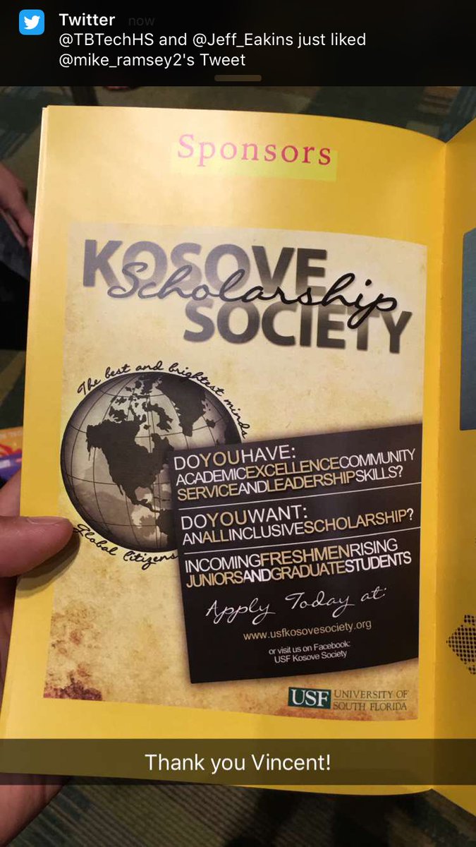 USFKosove's tweet image. USF Kosove Society welcomes the best and brightest scholars from around the world. #usf #ThinkFlorida #usfworld