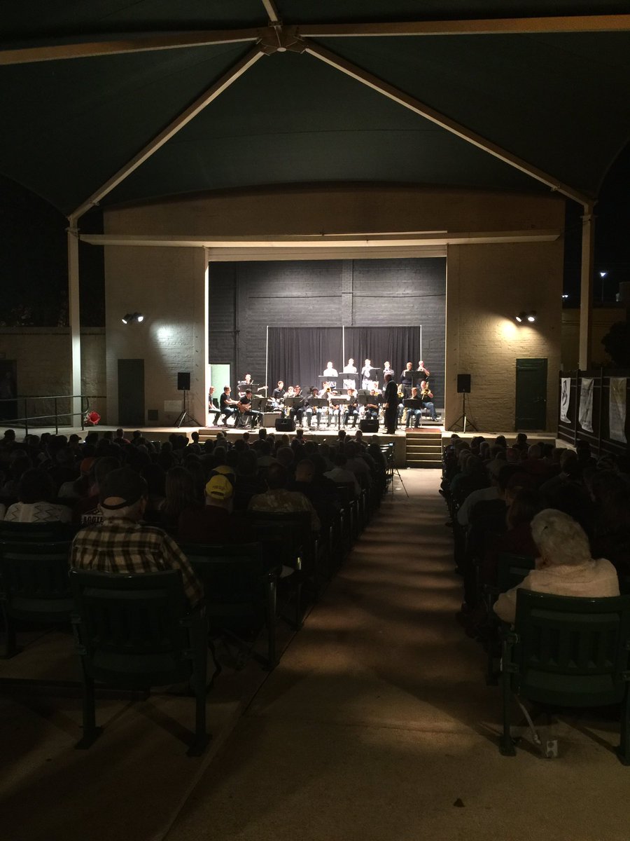 CSNoonLions's tweet photo. Great turn out tonight for the Aggie Jazz Band https://t.co/Q4VC88Tnne