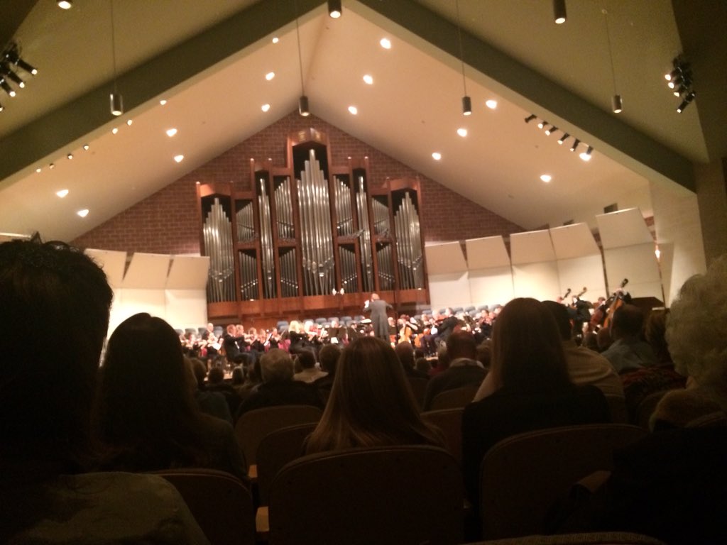 OFHSsings's tweet image. Symphony tonight at Trinity College Chicago