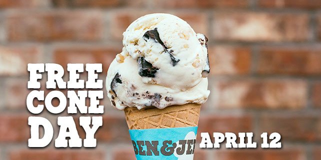 benandjerrys's tweet photo. Leave the cooking to us. 10 reasons #FreeConeDay is the best holiday ever >> https://t.co/wB8fjMiwT3 https://t.co/ALVjy9iWs0