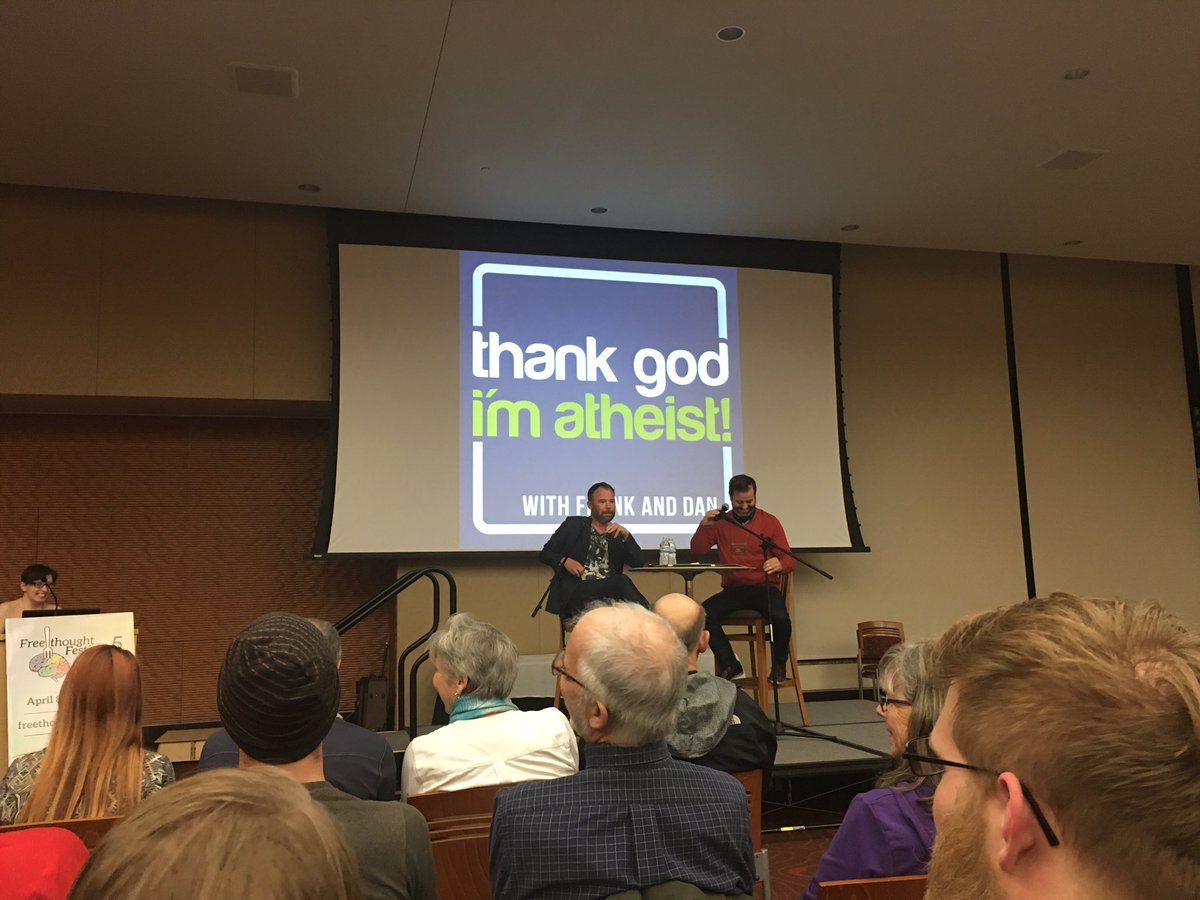 2SC_Agent0037's tweet photo. Anyone else a fan of the podcast Thank God I'm an Atheist? Dan and Frank are up #ftf5 ! https://t.co/Gq3tAsJUNf