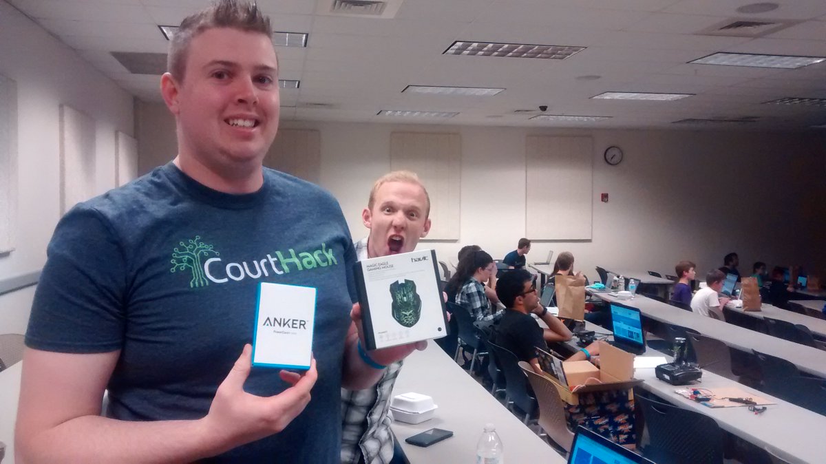 hackusu's tweet photo. More winners! Including a Kindle Fire for the teacher's pet who went to the most workshops. #AHD16 https://t.co/LeIedx2PQT