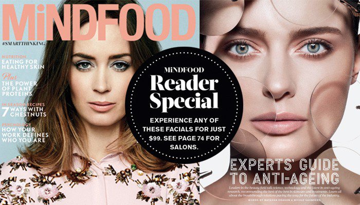 mindfood_mag's tweet image. Experience a luxurious facial for only $99 at any one of these salons ow.ly/10qKT7 #truesolutions #beauty