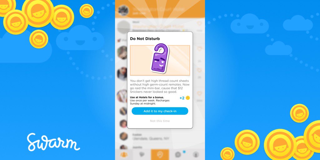 HardCoreEnt's tweet image. I just unlocked the Do Not Disturb sticker on @Swarmapp!
swarmapp.com/wombosie/check…