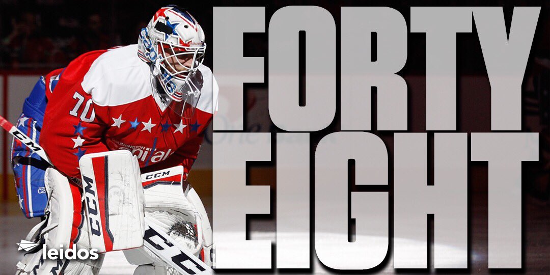 Capitals's tweet photo. A season for the record books. Congrats, @Holts170! #RockTheRed https://t.co/tfVRQunM8a