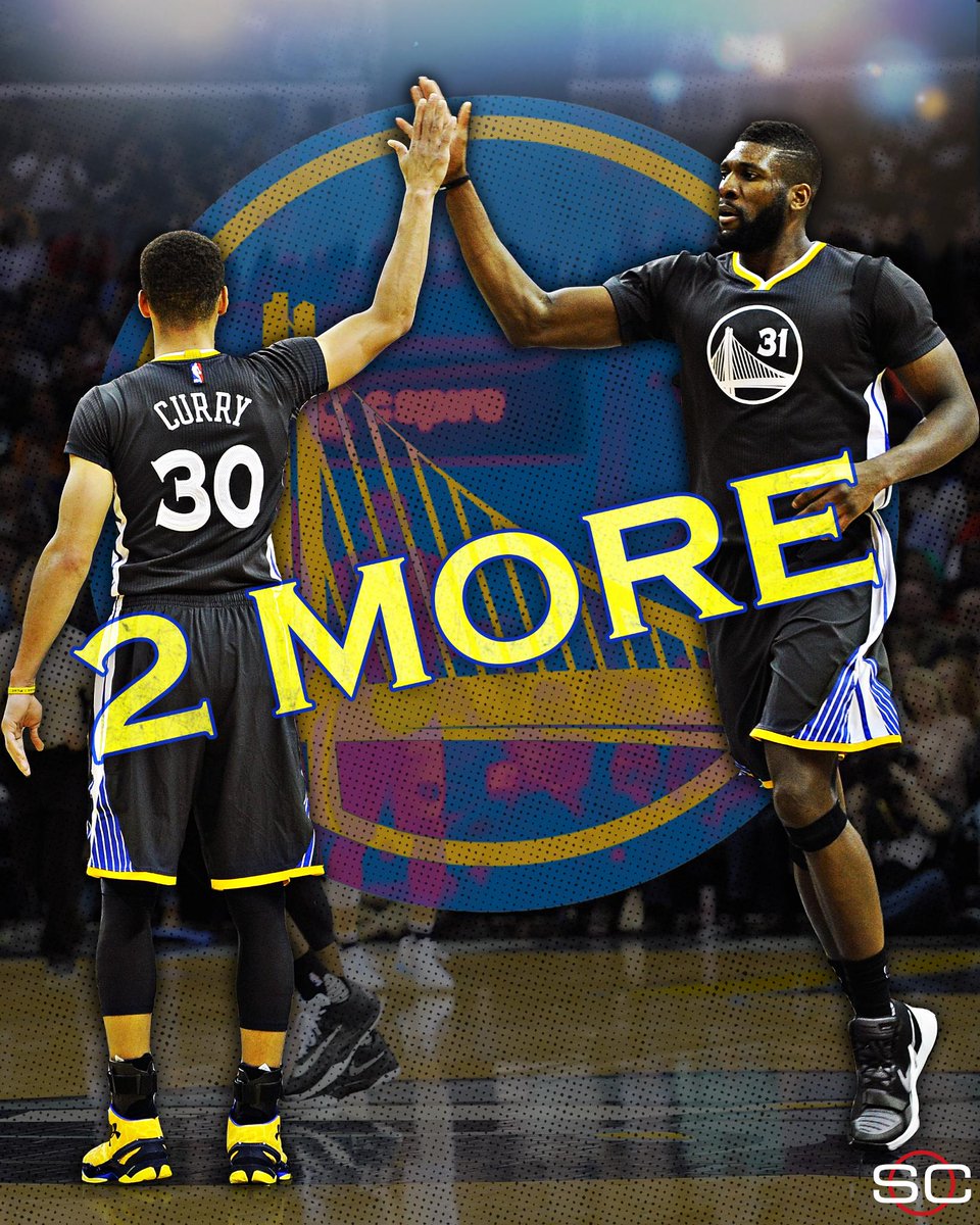 SportsCenter's tweet photo. Warriors complete the comeback! Golden State defeats Grizzlies, 100-99. They need only 2 more wins to make history. https://t.co/bfp9qxhHvk
