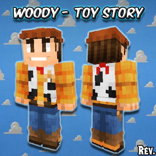 Woody - Toy Story Minecraft Skin