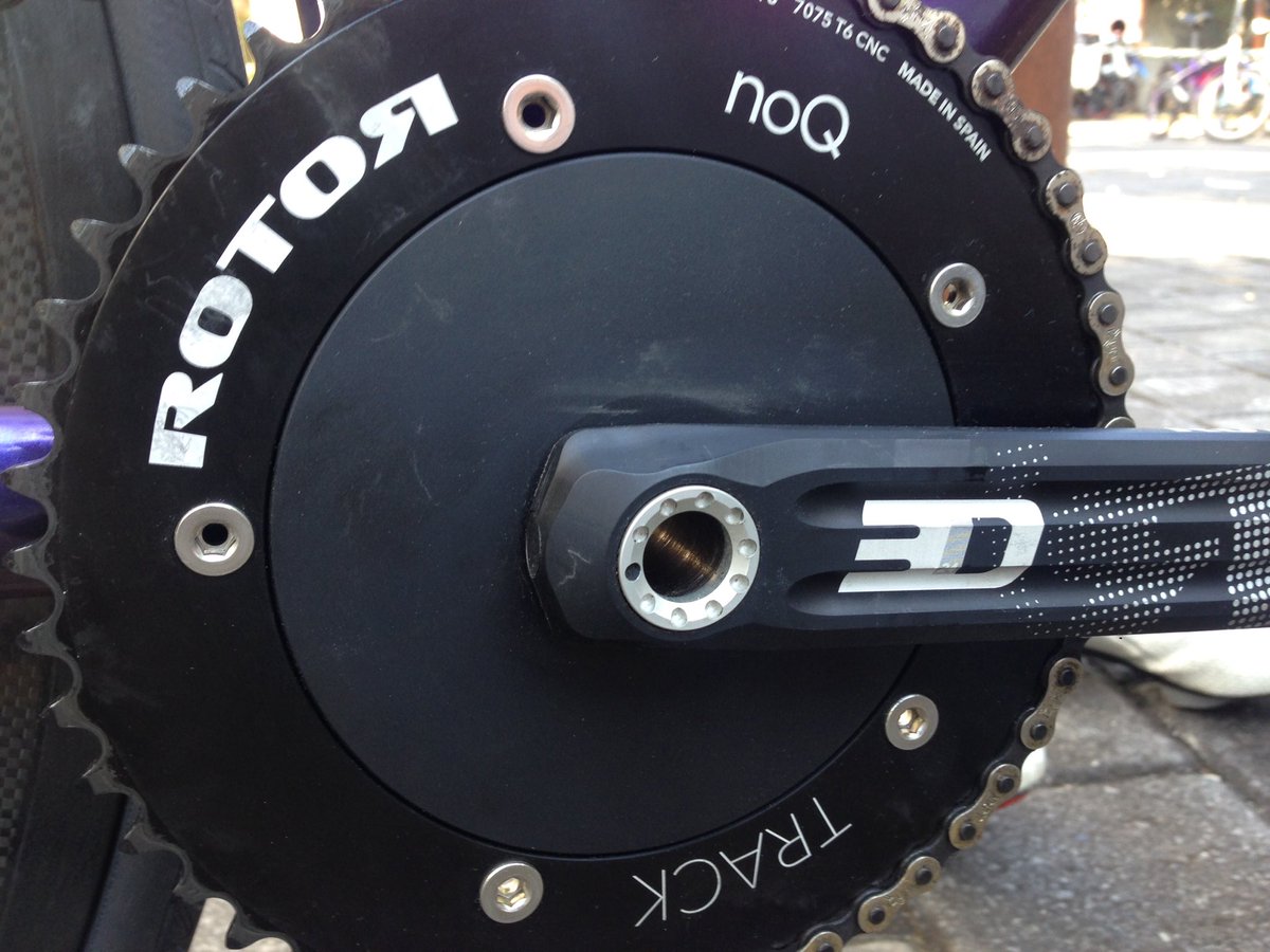 WTS : Rotor Crankset Like New + BB Rotor #fnfjb WA 089611238325 Thx