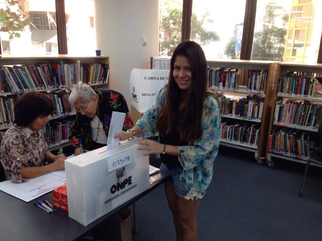 Empezó las votaciones para #Peru en Sidney-Australia